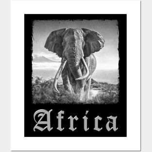 AFRICA Posters and Art